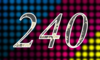 240 — изображение числа двести сорок (картинка 4)