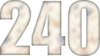 240 — изображение числа двести сорок (картинка 6)