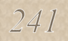 241 — изображение числа двести сорок один (картинка 4)
