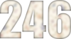 246 — изображение числа двести сорок шесть (картинка 6)