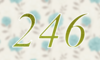 246 — изображение числа двести сорок шесть (картинка 4)