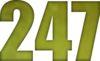 247 — изображение числа двести сорок семь (картинка 6)