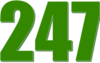 247 — изображение числа двести сорок семь (картинка 3)