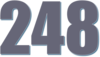248 — изображение числа двести сорок восемь (картинка 3)
