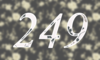 249 — изображение числа двести сорок девять (картинка 4)