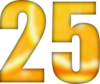 25 — изображение числа двадцать пять (картинка 6)