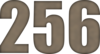 256 — изображение числа двести пятьдесят шесть (картинка 6)