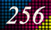 256 — изображение числа двести пятьдесят шесть (картинка 4)