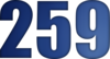 259 — изображение числа двести пятьдесят девять (картинка 6)