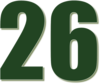 26 — изображение числа двадцать шесть (картинка 3)
