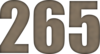 265 — изображение числа двести шестьдесят пять (картинка 6)