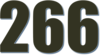 266 — изображение числа двести шестьдесят шесть (картинка 3)