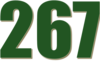267 — изображение числа двести шестьдесят семь (картинка 3)