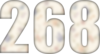 268 — изображение числа двести шестьдесят восемь (картинка 6)