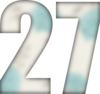 27 — изображение числа двадцать семь (картинка 6)