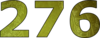 276 — изображение числа двести семьдесят шесть (картинка 2)