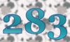 283 — изображение числа двести восемьдесят три (картинка 5)