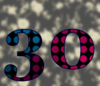 30 — изображение числа тридцать (картинка 5)