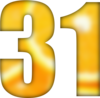31 — изображение числа тридцать один (картинка 6)