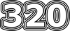 320 — изображение числа триста двадцать (картинка 7)