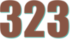 323 — изображение числа триста двадцать три (картинка 3)