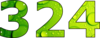 324 — изображение числа триста двадцать четыре (картинка 2)