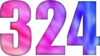 324 — изображение числа триста двадцать четыре (картинка 6)