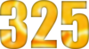 325 — изображение числа триста двадцать пять (картинка 6)