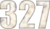 327 — изображение числа триста двадцать семь (картинка 6)