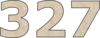 327 — изображение числа триста двадцать семь (картинка 2)