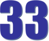 33 — изображение числа тридцать три (картинка 3)