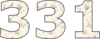 331 — изображение числа триста тридцать один (картинка 2)