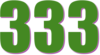 333 — изображение числа триста тридцать три (картинка 3)