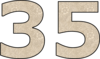 35 — изображение числа тридцать пять (картинка 2)