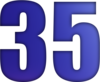 35 — изображение числа тридцать пять (картинка 6)