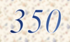 350 — изображение числа триста пятьдесят (картинка 4)