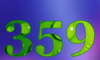 359 — изображение числа триста пятьдесят девять (картинка 5)