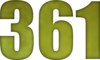 361 — изображение числа триста шестьдесят один (картинка 6)