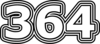 364 — изображение числа триста шестьдесят четыре (картинка 7)