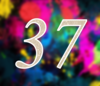 37 — изображение числа тридцать семь (картинка 4)