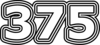 375 — изображение числа триста семьдесят пять (картинка 7)