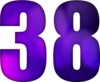38 — изображение числа тридцать восемь (картинка 6)