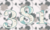 381 — изображение числа триста восемьдесят один (картинка 5)