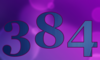 384 — изображение числа триста восемьдесят четыре (картинка 5)