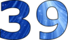 39 — изображение числа тридцать девять (картинка 2)