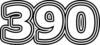 390 — изображение числа триста девяносто (картинка 7)