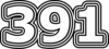 391 — изображение числа триста девяносто один (картинка 7)
