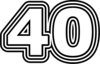 40 — изображение числа сорок (картинка 7)