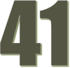 41 — изображение числа сорок один (картинка 3)