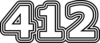 412 — изображение числа четыреста двенадцать (картинка 7)